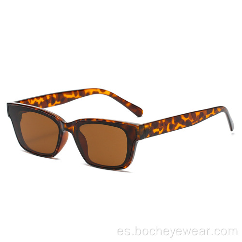 Nuevas gafas de sol cuadradas simples de moda para hombres y mujeres Gafas de sol de la misma calle Gafas de sol europeas y americanas s21123